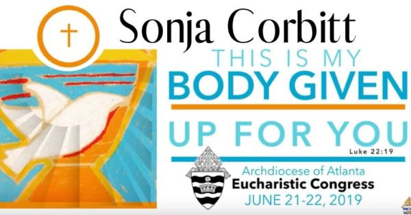 How To Be A Monstrance Atlanta Eucharistic Conference 2019 - 